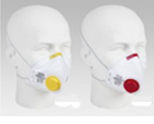 Masque antiparticules à usage unique 3M degré FFP1 en non-tissé spécial-MOLDEX-HONEYWELL WILLSON degré FFP1-MSA classe de filtration FFP2- 3M degré FFP2-3M pour soudeurs degré FFP2-MOLDEX-HONEYWELL WILLSON de la classe de filtration FFP2-MOLDEX-Masque anti-odeurs à usage unique DRÄGERMOLDEX AIR-DRÄGER-A1P2-MOLDEX série 5000 degré 5120 A1P2-MOLDEX série 9000-TYPHOON-matière synthétique-Système de protection respiratoire à particules JSP